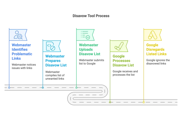 Disavow info graphic