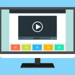 Video player on screen