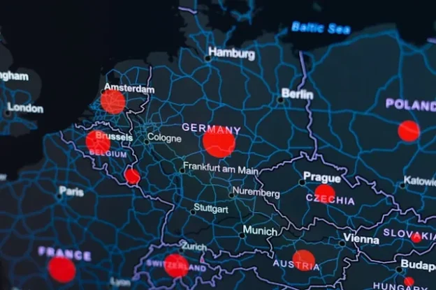 Europe map