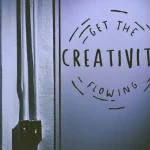 Creativity written on the wall