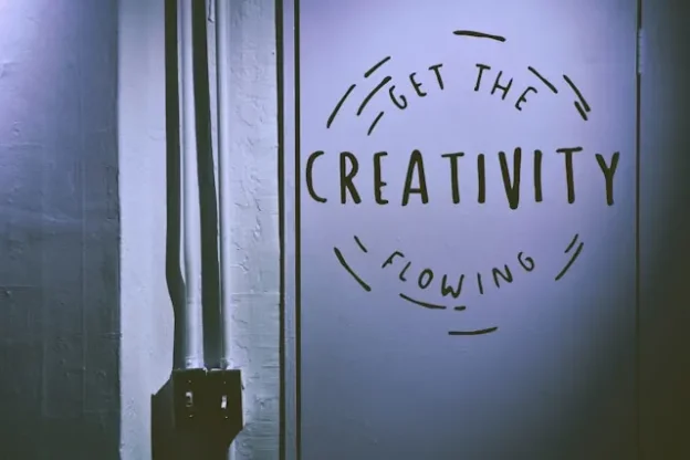 Creativity written on the wall
