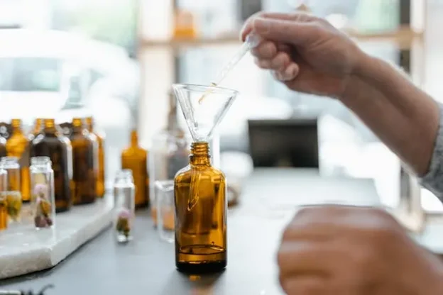 Chemist mixing elements