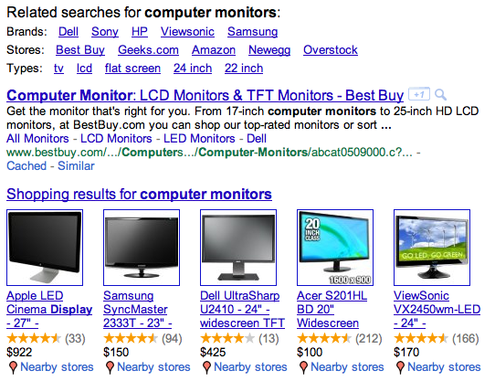 computer monitors google