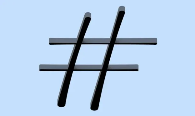 Hashtag Sign
