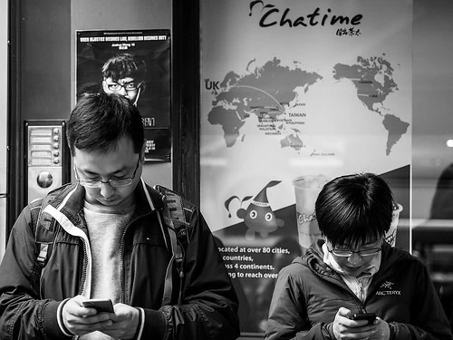 People Using smart phone