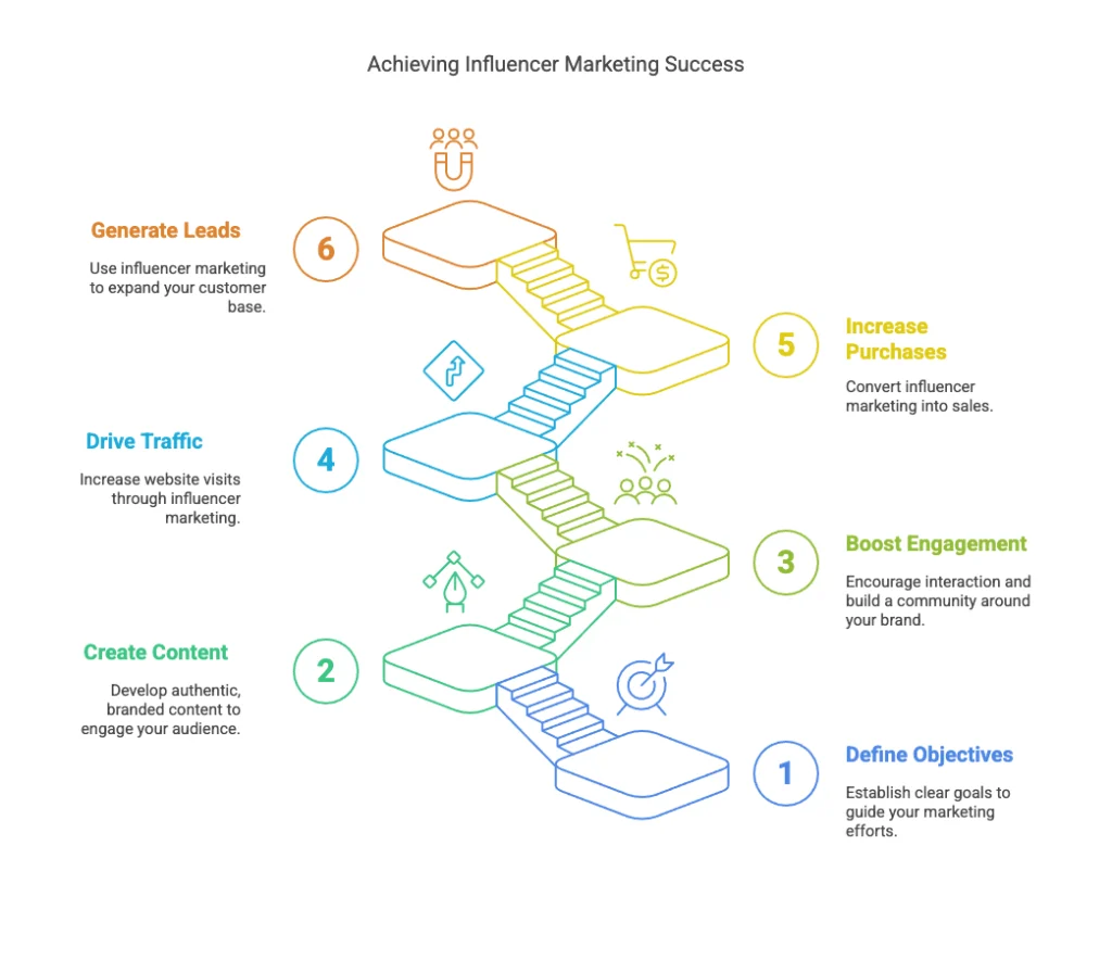 Influencer marketing infographic