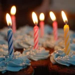 Cupcakes and candles