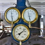 Steam engine gauges